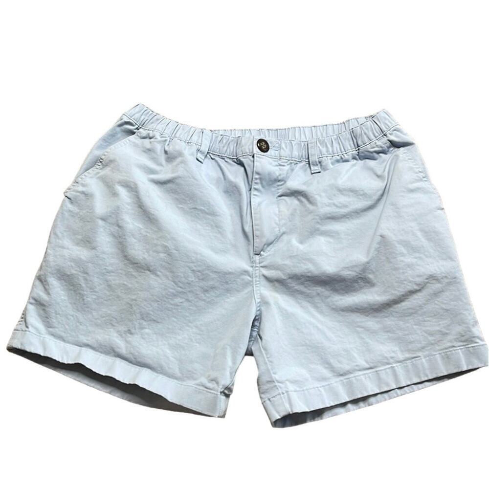 Chubbies Light Blue Flat Front Men Shorts